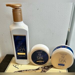 Bath & Body Works True Blue Hand and Foot Care Set